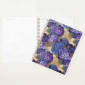 Blue and Lila Hydrangea Chiyogami Planner Planer (Anzeige)