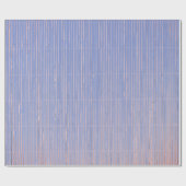 BLUE AND PINK FADED STRIPES GIFT WRAPPPAPIER GESCHENKPAPIER (Flach)