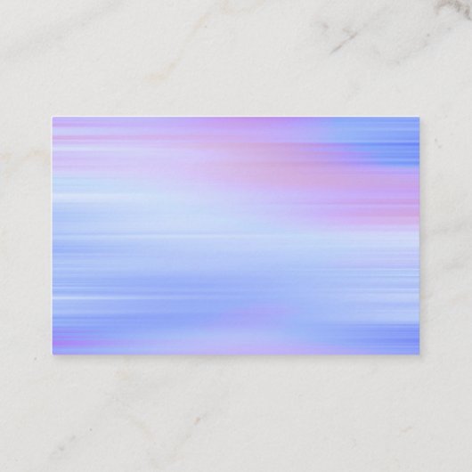 Blue and Pink Generic Rewards Visitenkarte (Rückseite)