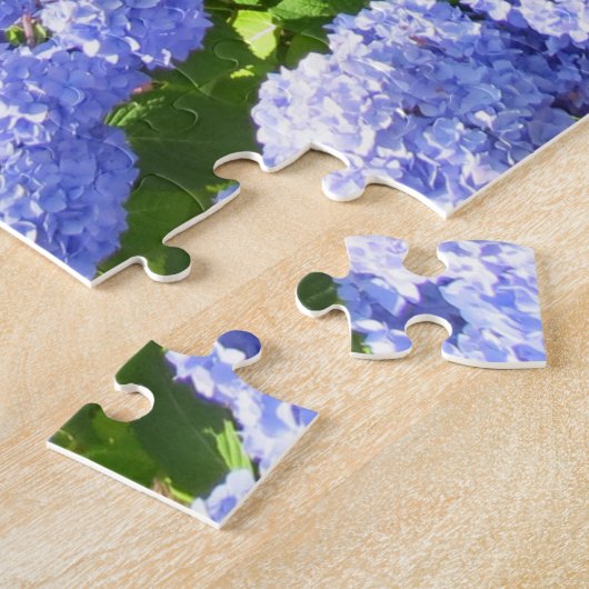 Blue and Pink Hydrangeas - Martha's Vineyard Jigsa Puzzle (Seite)