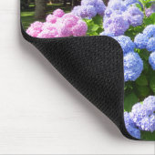 Blue and Pink Hydrangeas - Martha's Vineyard Mousepad (Ecke)