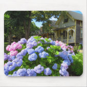 Blue and Pink Hydrangeas - Martha's Vineyard Mousepad (Vorne)