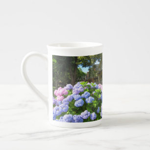 Blue and Pink Hydrangeas - Martha's Vineyard Porzellantasse