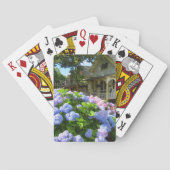 Blue and Pink Hydrangeas - Martha's Vineyard Spielkarten (Rückseite)