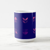 Blue and Pink Kaffeetasse (Mittel)