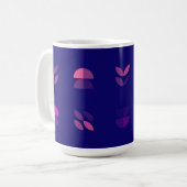 Blue and Pink Kaffeetasse (Vorderseite Links)