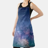 Blue and purple galaxy digital schürze (InSitu)