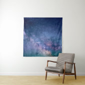 Blue and purple galaxy digital wandteppich (Beispiel)
