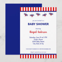 Blue and Red Airplane Striping Baby Shooter