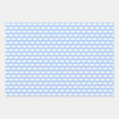 Blue and Red Airplanes Birthday Wrapping Paper She Geschenkpapier Set (Vorderseite 2)