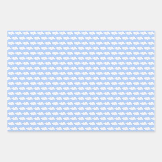 Blue and Red Airplanes Birthday Wrapping Paper She Geschenkpapier Set (Vorderseite 2)