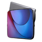 BLUE AND RED LIGHT ILLUSTRATION LAPTOPSCHUTZHÜLLE (Vorderseite Links)