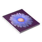 Blue and Red Marigold Notepad Notizblock (angewinkelt)