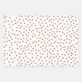 Blue and Red Plaid / Stripe Gift Wrap Geschenkpapier Set (Vorderseite 3)