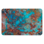 Blue And Red Shattuckite Magnet (Horizontal)