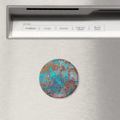 Blue And Red Shattuckite Magnet (In Situ (Geschirrspüler))