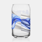 Blue and Silver Game day Dosenglas (Rechts)