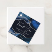 Blue and Silver Imitats Glitzer Agate Birthday Geschenkanhänger (Beispiel)