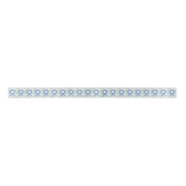 Blue and White ALS Awareness Ribbon Angel Ribbon Satinband (Vorderseite)