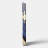 Blue and White Basketball Phone Case (Rückseite / Links)