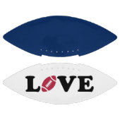 Blue and White Football with Love (Paneele)