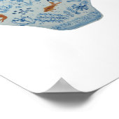 Blue and White Ginger Jar Art Print Poster (Ecke)