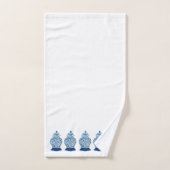 Blue and White Ginger Jar Badhandtuch Set (Handtuch)