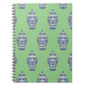 Blue and White Ginger Jar Notizblock (Vorderseite)