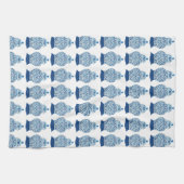 Blue and White Ginger Jars Geschirrtuch (Horizontal)