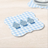 Blue and White Ginger Jars Untersetzer (angewinkelt)