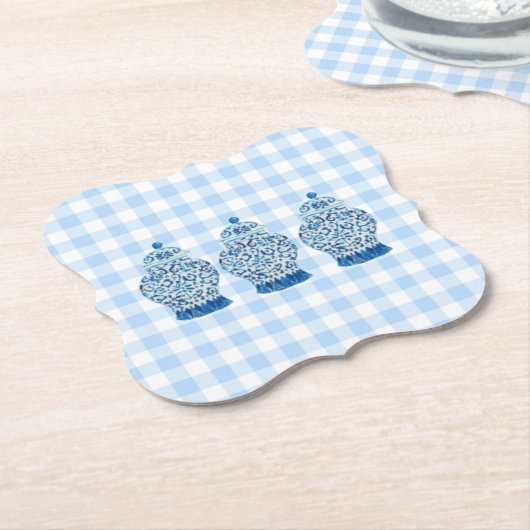 Blue and White Ginger Jars Untersetzer (angewinkelt)