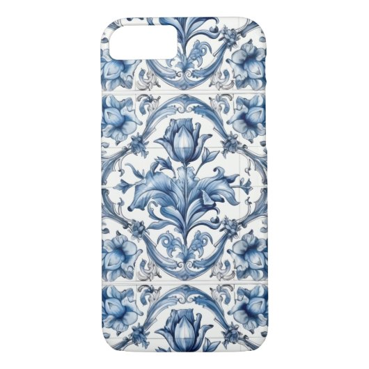 Blue and White Holland Tile Case-Mate iPhone Hülle (Rückseite)