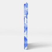  Blue and white i-Phone Case iPhone Hülle (Rechte Seite)