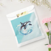 Blue and White Ocean Beach Nautical Geschenktütchen (Versiegelt)