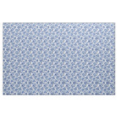Blue and White Peonies Toile de Jouy Stoff (Fat Quarter (45,7 x 55,9 cm))