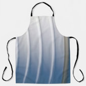 Blue and white plastic container schürze (Vorderseite)