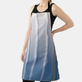 Blue and white plastic container schürze (InSitu)