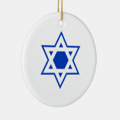 Blue and White Star von David Keramik Ornament (Rechts)