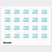 Blue and White Team Bridge Stickers (Blatt)