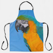 Blue and yellow macaw schürze (Vorderseite)