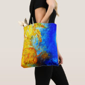 Blue and Yellow Mayan Tote Bag Tasche (Von Nahem)
