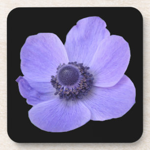 Blue Anemone Cork Untersetzer