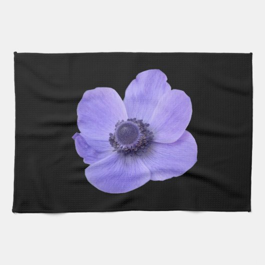 Blue Anemone Küchentuch (Horizontal)