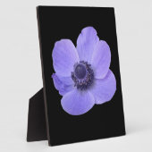 Blue Anemone Plaque Fotoplatte (Seite)