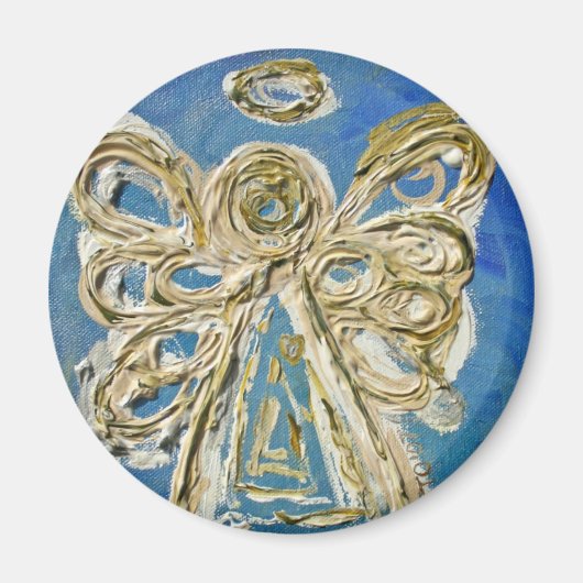 Blue Angel Art Custom Magnet Geschenke (Vorne)