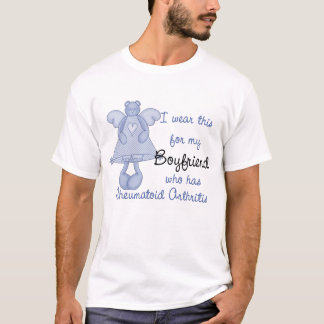 Blue Angel Bear : Ich trage für Boyfriend RA Desig T-Shirt