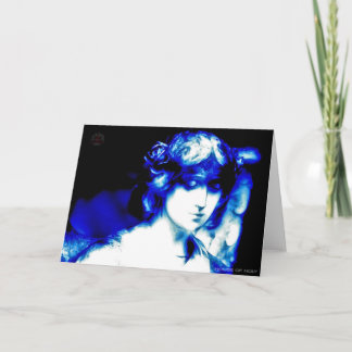 Blue Angel Card by HOUSEOFHOLY Feiertagskarte