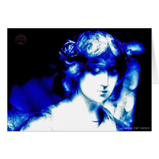 Blue Angel Card by HOUSEOFHOLY Karte