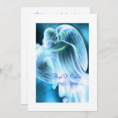 Blue Angel Dankeskarte (Vorne/Hinten)