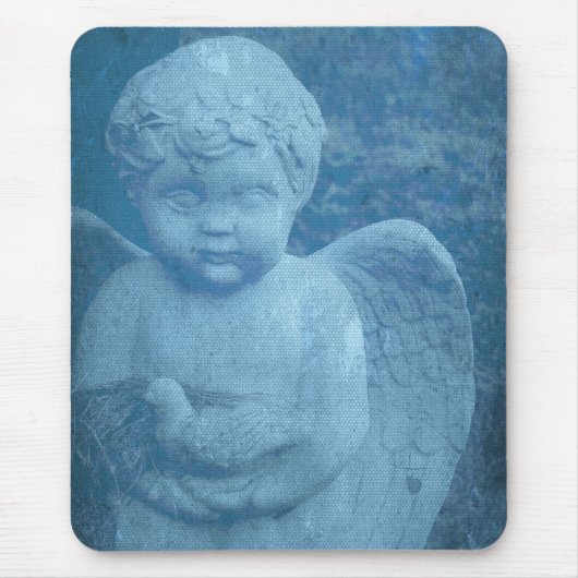 Blue Angel Digital Art Mousepad (Vorne)